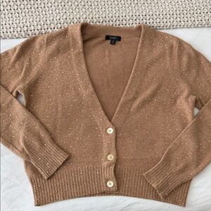 J. Crew jeweled Cardigan Sweater